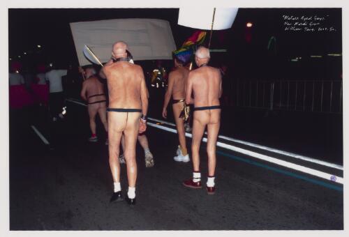 Mature Aged Gays, New Mardi Gras, 2003 [picture] / William Yang