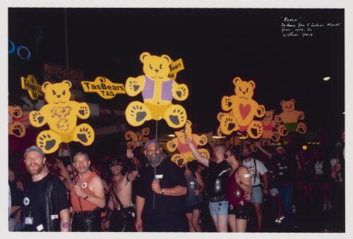Bears, Sydney Gay and Lesbian Mardi Gras, 1999. [picture] / William Yang