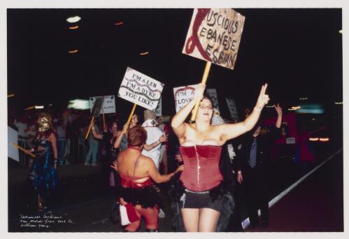 Lebanese Lesbians, New Mardi Gras, 2003 [picture] / William Yang