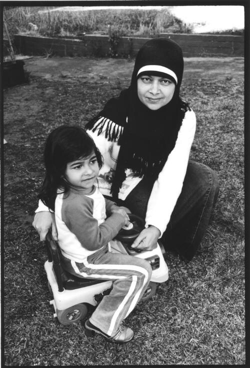 Portrait of Maha Habib and daughter, 2004 [picture] / John Immig