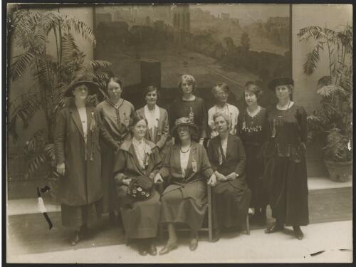 Australian delegation to the International Woman Suffrage Alliance Congress in Rome, 1923 [picture]