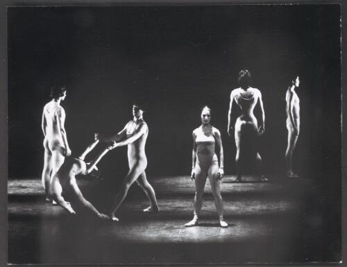 Dancers of the Australian Ballet during the premier of Ian Spink's Couple, the Australian Ballet, 1974 [picture] / Australian Information Service photograph