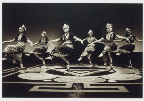 Bharatam Dance Company production, Navagraha: the Planets of Destiny, at George Fairfax Studio, Melbourne Arts Centre, [7 June 1996] [picture] / Jim Hooper