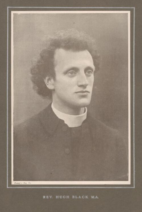 [Portrait of] Rev. Hugh Black M.A. [picture] / photo by Webster, Edinburgh