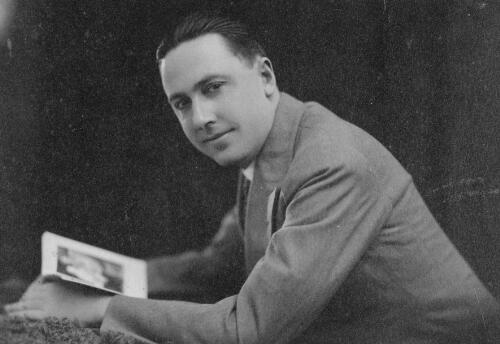 Jack Lumsdaine, recording artist, composer, radio personality, variety artist on Tivoli circuit, and newreel commentator, ca. 1930 [picture]