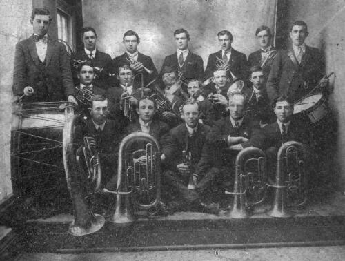 Portrait of Braidwood Brass Band [picture]
