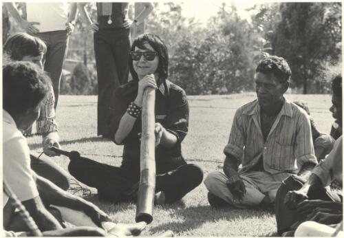 Roy Orbison at Kormilda College, Darwin, 1972 [picture] / Michael Jensen