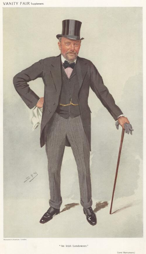"An Irish Landowner", [portrait of Lord Barrymore] [picture] / Spy