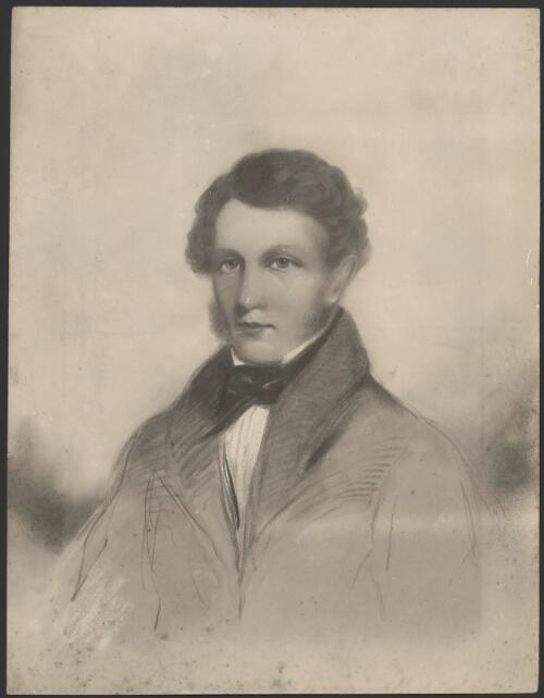 Photograph of a watercolour of Arthur Blaxland [picture]