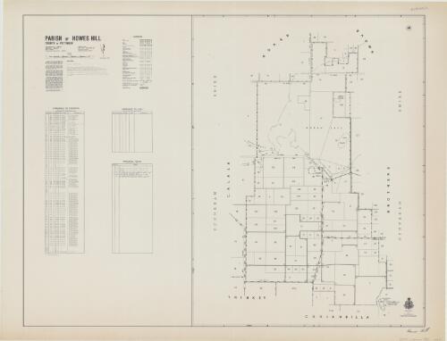Parish of Howes Hill, County of Pottinger [cartographic material] / printed, published & edited by Department of Local Government & Lands, Sydney, on equipment supplied by the Intergraph Corporation