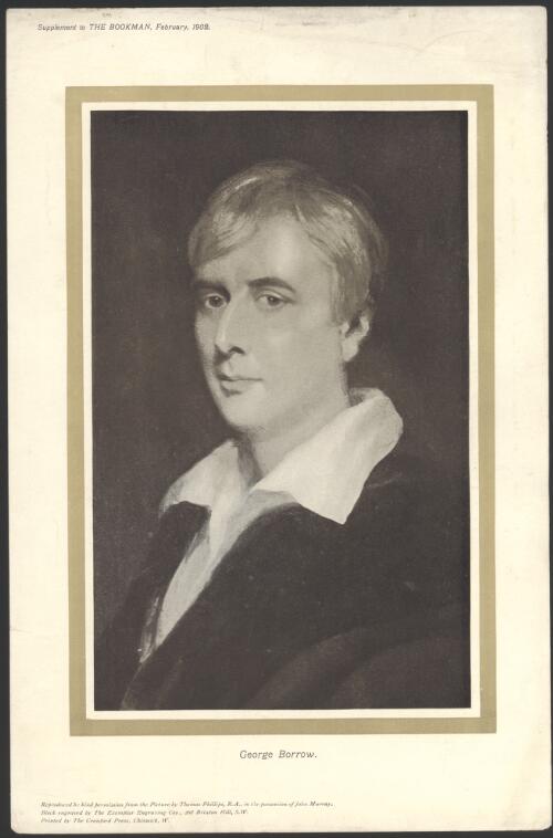 Portrait of George Borrow [picture] / Thomas Phillips