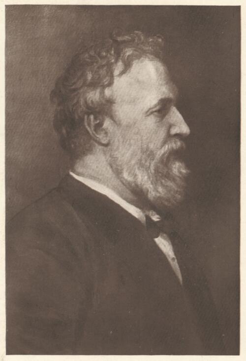 Portrait of Robert Browning [picture] / Exemplar Engraving Co.; Cranford Press, Frederick Hollyer; G. F. Watts, R. A