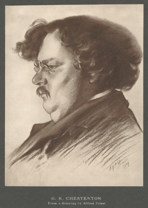 Portrait of G. K. Chesterton [picture]