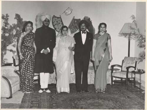 Portrait of Colonel Bedi and family on 19th January 1950 [picture]