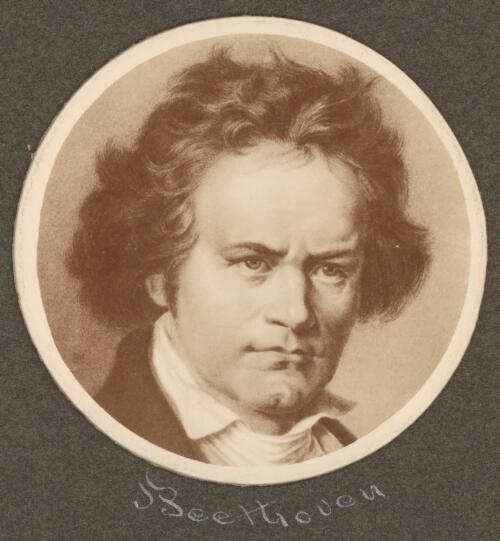 [Portrait of Beethoven, 3] [picture]