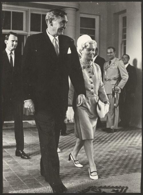 John Gorton with his wife Bettina, ca. 1968, 2 [picture]