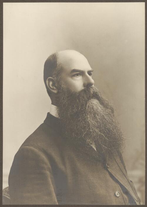 Portrait of Edward Bernard Cresset Corser, ca. 1910 [picture] / L. Hunter