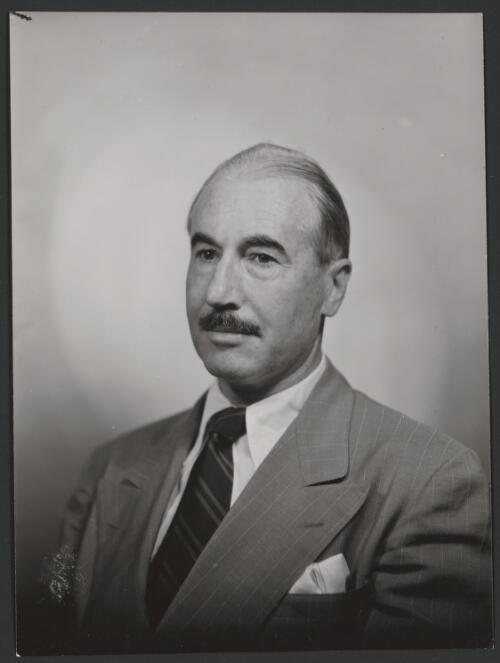 Portrait of Walter Russell Crocker [picture] / Australian Information Service