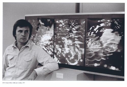 Portrait of artist George Gittoes, Paddington, New South Wales, 1975 [picture] / Trevern Dawes