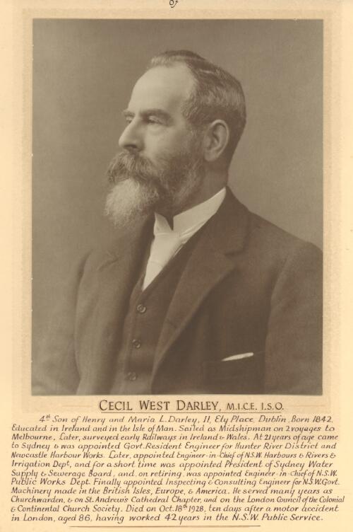 Portrait of Cecil West Darley [picture]