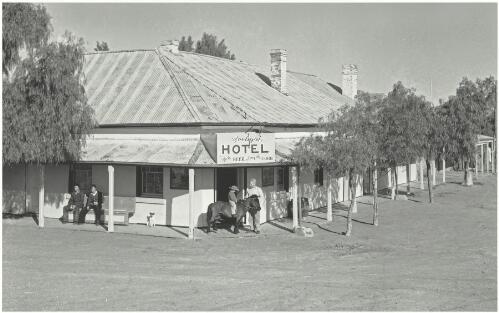 Booligal Hotel, a famous institution, now destroyed, Booligal, New South Wales, ca. 1957 [picture] / Jeff Carter