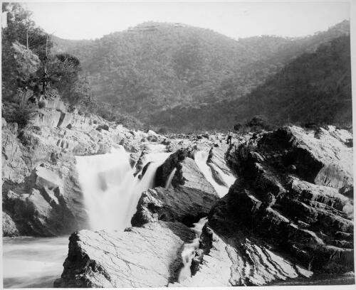 Jimenbeuan [ie.Jimenbuen] Falls, Snowy Mountains, New South Wales, ca. 1890 [picture] / Charles Kerry