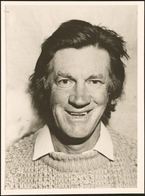 Portrait of the author Eric Rolls, ca. 1985 [picture] / Thomas Nelson Australia