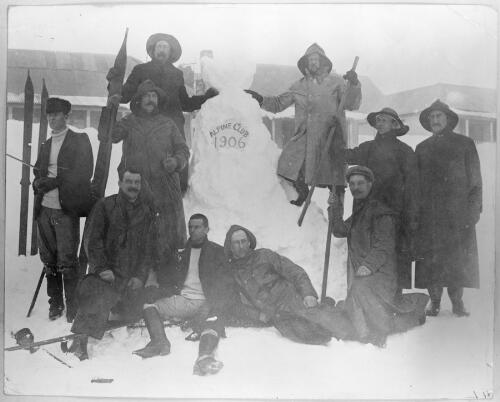 Alpine Club, Kiandra, 1906 [picture] / Charles Kerry