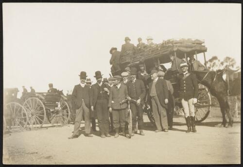 Tour of senators to the Federal Capital Site, Canberra, ca. 1911 [picture]
