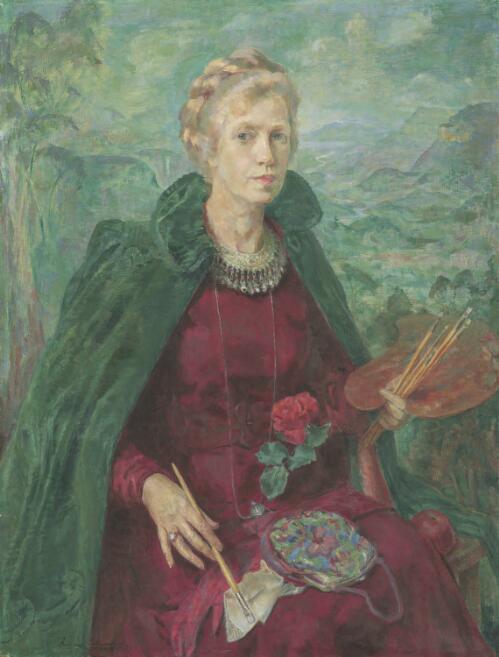 Self portrait of Mary Edwards, 1948 [picture] / Mary Edwards