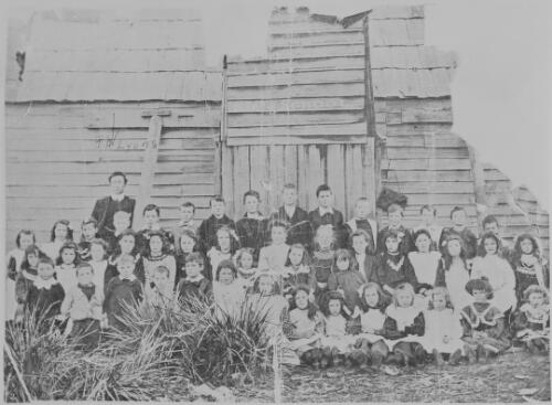 Joseph Lyons, schoolmaster at the Barrington State School, Devonport Region, Tasmania, ca. 1908 [picture]