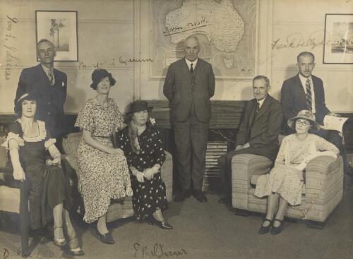A gathering of Australian authors, ca. 1935 [picture]