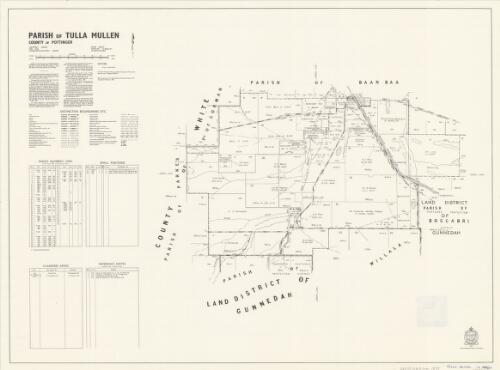 Parish of Tulla Mullen, County of Pottinger [cartographic material] / Department of Lands