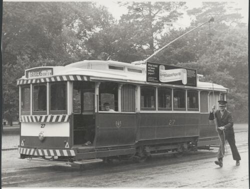 N Class car, made in South Australia in 1914, now operated by the Ballarat Tramway Preservation Society, (1) [picture]