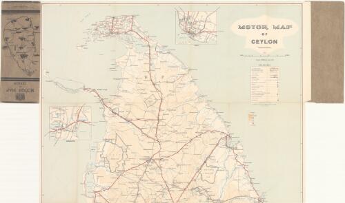 Motor map of Ceylon / drawn and printed by Survey Dept. Ceylon, May, 1950