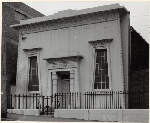 Synagogue exterior frontage, Hobart, Tasmania [picture]