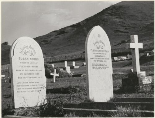 Cemetery, Norfolk Island, September 1961, (2) [picture]