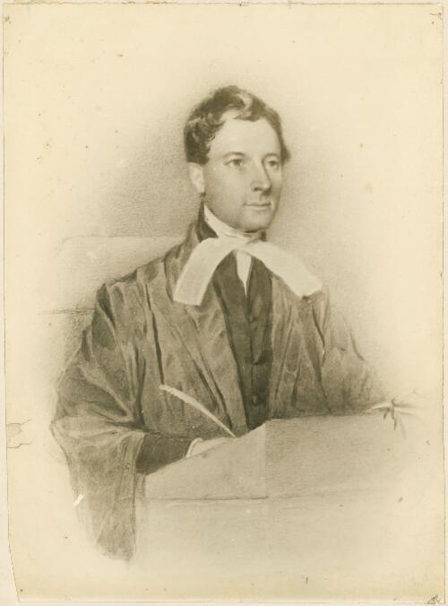 Photograph of a painting of Sir James Dowling, ca. 1870 [picture]