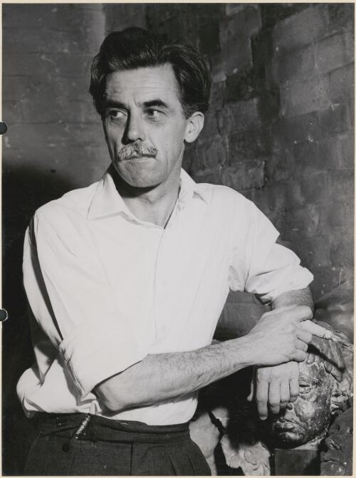 Portrait of Lyndon Dadswell, Sydney, 1950 [picture] / Australian official photograph