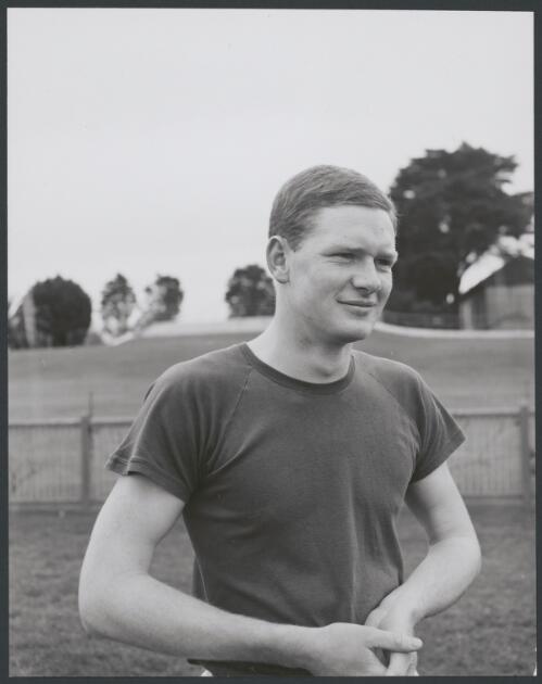 Portrait of Bill Doherty, Australian pentathalon representative at the Rome Olympic Games, 25 July 1960 [picture]