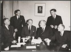 Pacific delegates at the Geneva Conference, 2 May 1954 [picture]