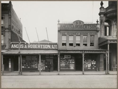 Angus and Robertson booksellers, 89 Castlereagh Street, Sydney, 1915 [picture]