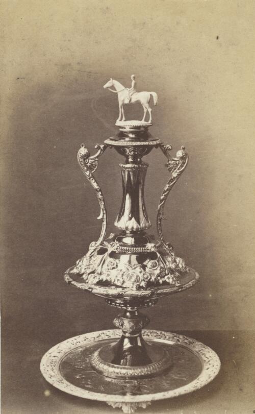 The first Melbourne Cup trophy, 1865 [picture] / Batchelder & Co