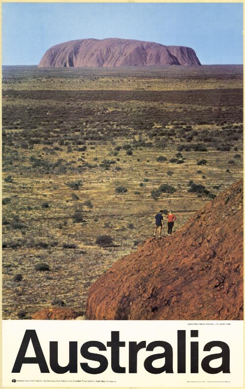 Australia [picture] : Ayers Rock, Central Australia : in a pastel mood / ATC photograph by David Beal