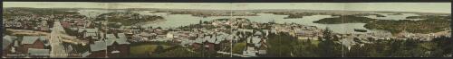 Panorama of the city and harbour of Sydney, New South Wales, from North Sydney, ca. 1910 [picture] / G. Giovanardi