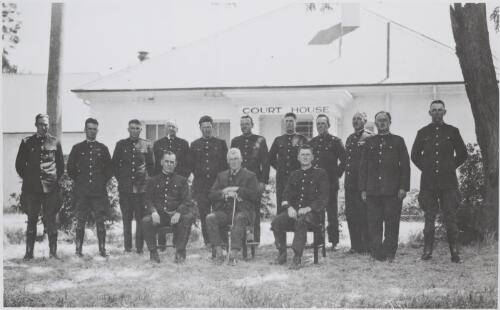 Federal Territory police, Canberra, 1929 [picture]
