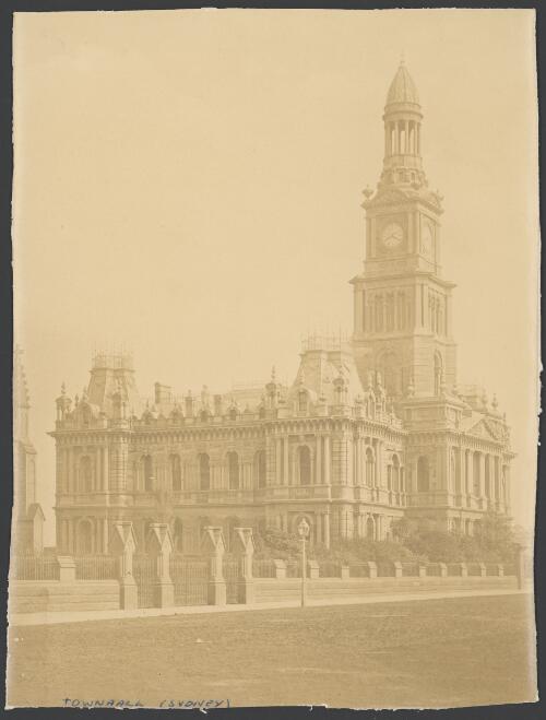 Town Hall, Sydney, ca.1900 [picture]