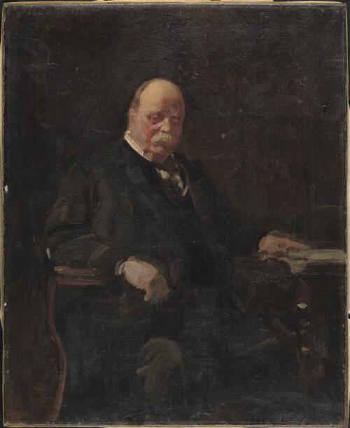 Portrait of George Reid, approximately 1916 / John Longstaff
