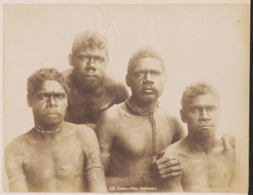 Group of Myall Aborigines, Queensland / Kerry & Co. Photo