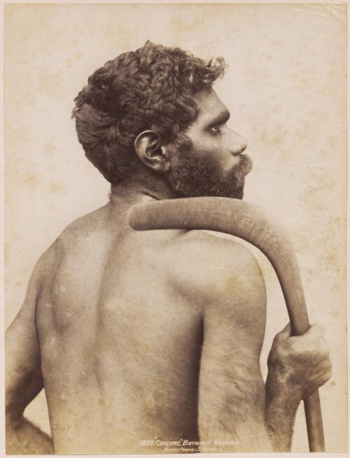 Gingung an Aboriginal warrior from Bathurst, New South Wales / Kerry & Co. Photo